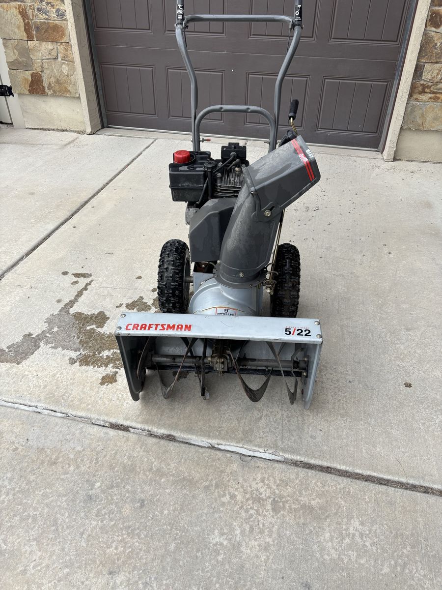 Craftsman snowblower