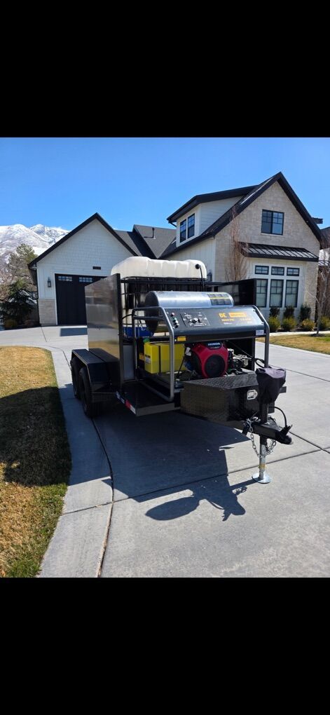 Pressure Washing/Trash Bin cleaning trailer