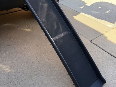 Foldable Pet Ramp for Vehicle SUV Black Non-Slip Surface 62 inches