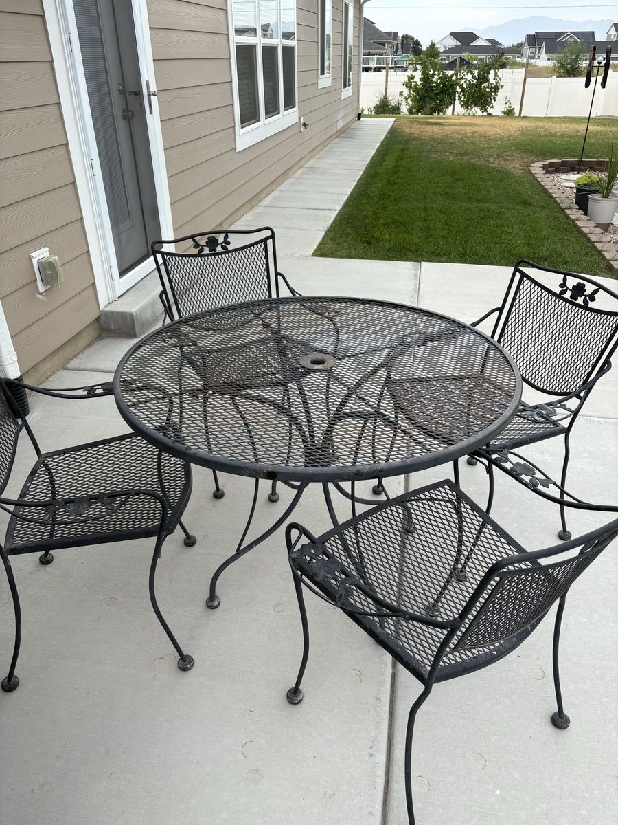 4 Chair Patio Set