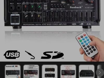 New Amplifier Mp326bt