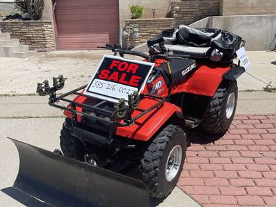 Quad 4 wheeler $3200 with snow plow attachment. Located in Salt Lake City.