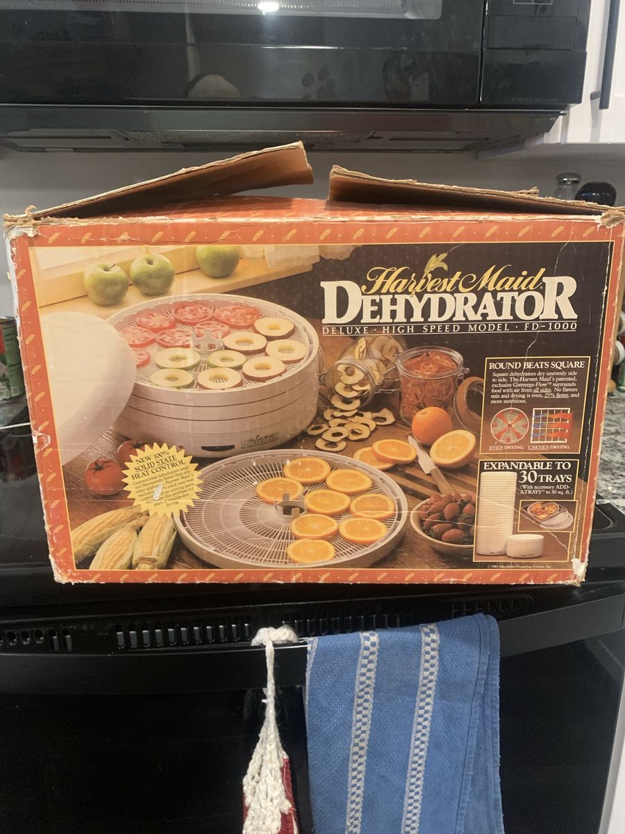 Harvest Maid Dehydrator Deluxe High Speed Model FD-1000