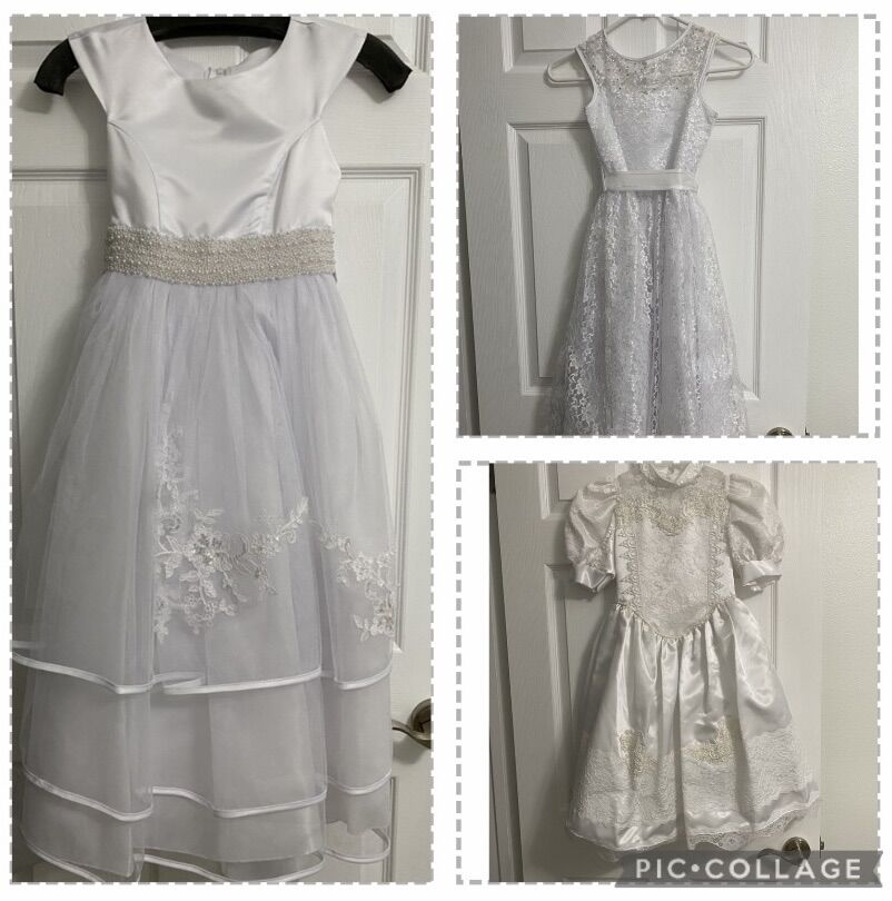 Flower Girl Dresses, 1st Communion, Baptism Dress