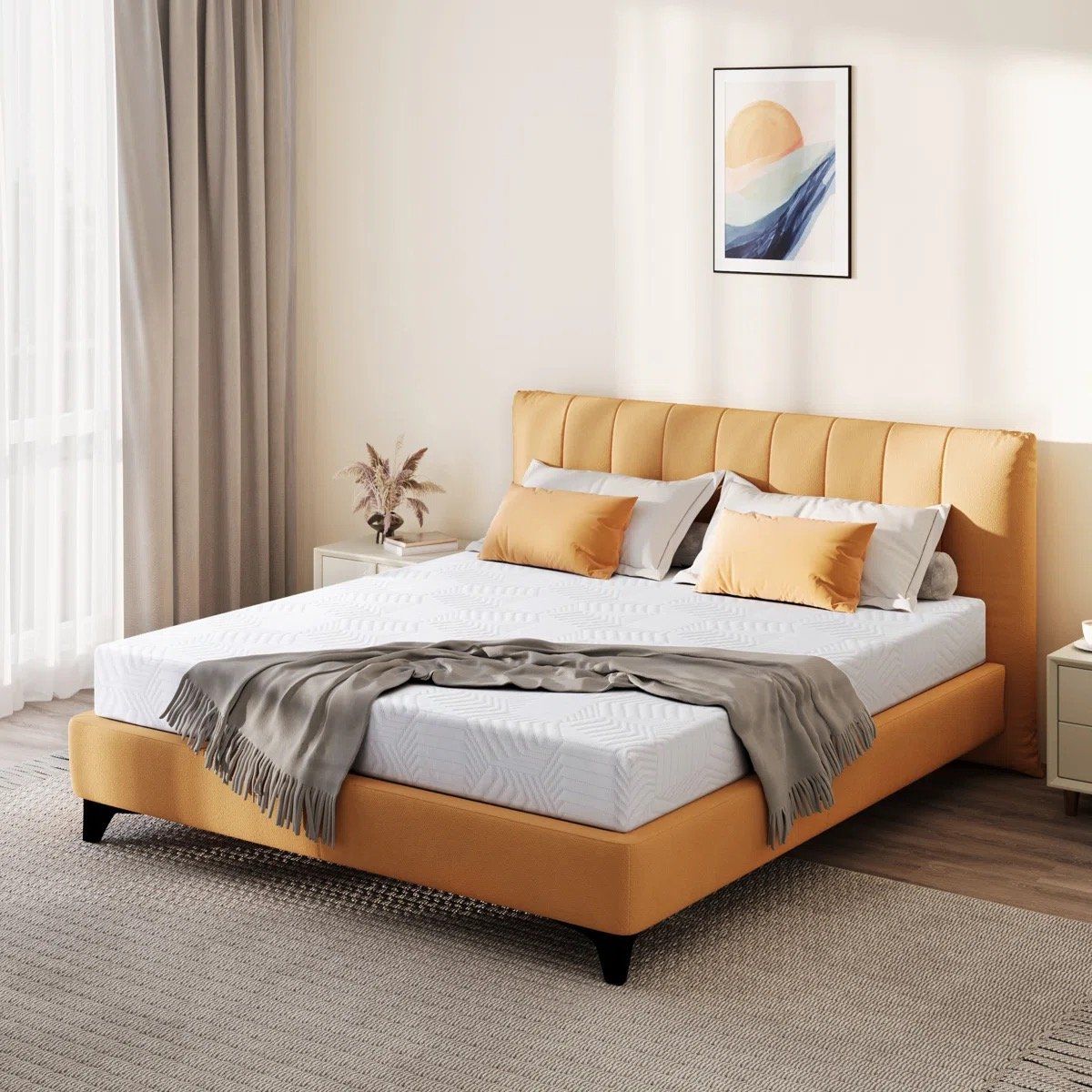 6" Full Size Splendor Gel Memory Foam Mattress