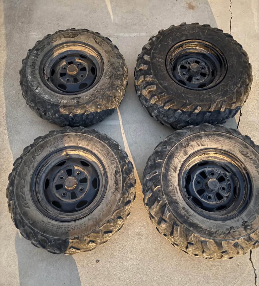 Tires and Rims from Honda Rancher