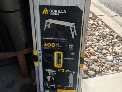 Gorilla Ladders Aluminum Work Platform – Excellent Condition