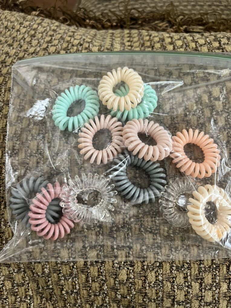 CleanSpiral plastic hair Ties Things Jobbies