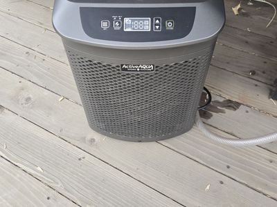 Cold plunge water chiller with water pump!