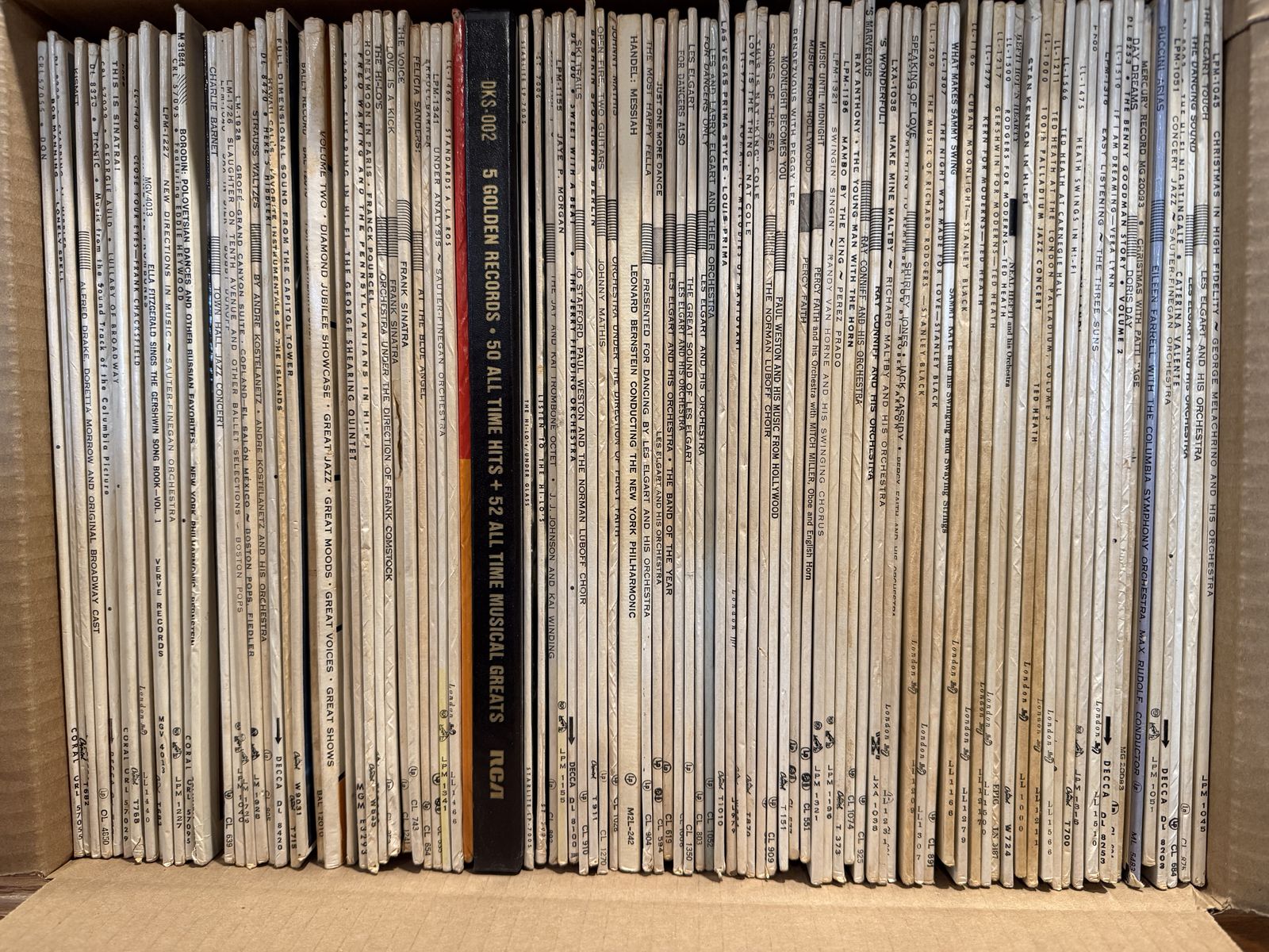 100+ High Fidelity (monaural) Vinyl LP Record Albums