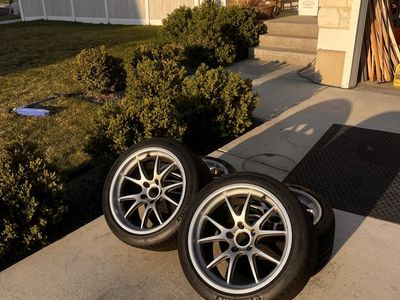 Set of Apex FL-5 Wheels + Michelin Pilot Sport 4
