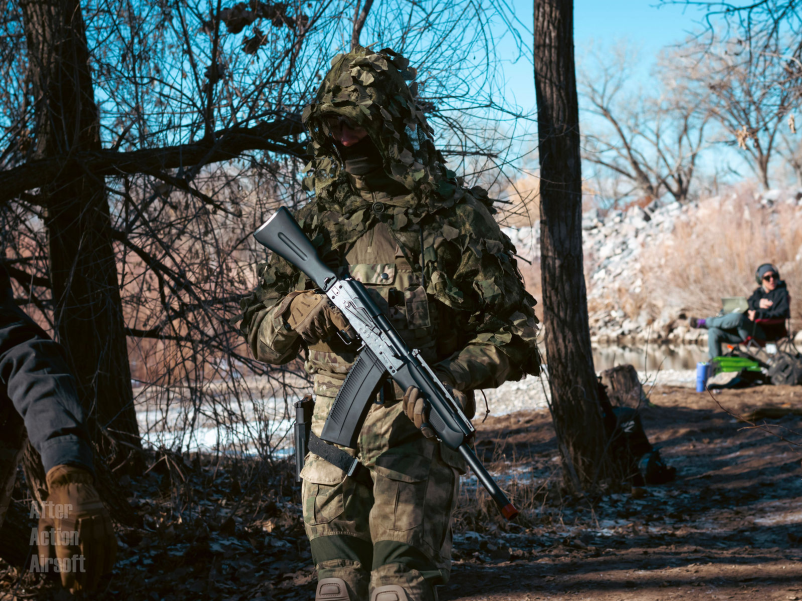 Tokyo Marui SAIGA-12K Airsoft Gun Gas Blow Back Shotgun and mags