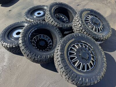 20 Arena A110 8 Lug 8x6.5 Dually 35x12.50R20 Nitto