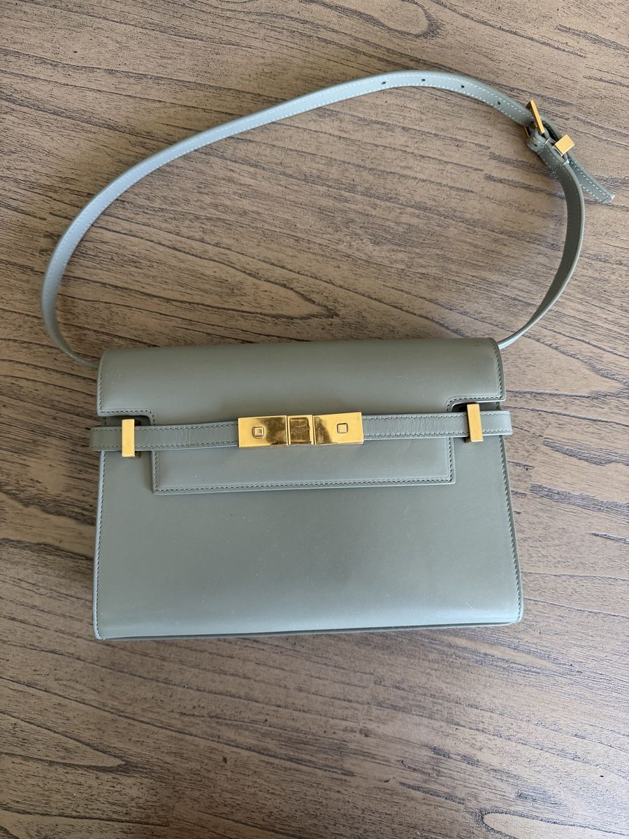 YSL (Saint Laurent) green purse