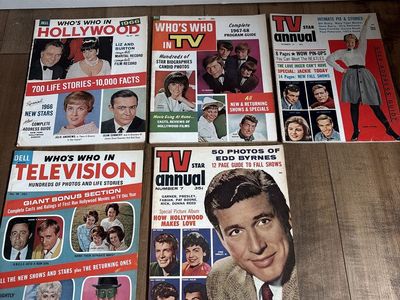 Vintage television/Hollywood magazines