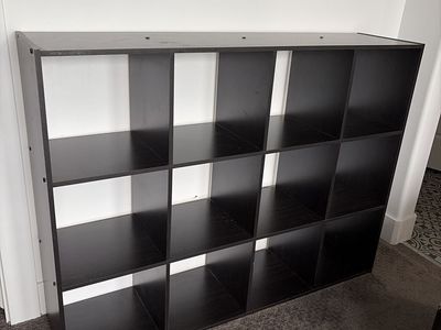 Cube Shelf (4x3, Black)