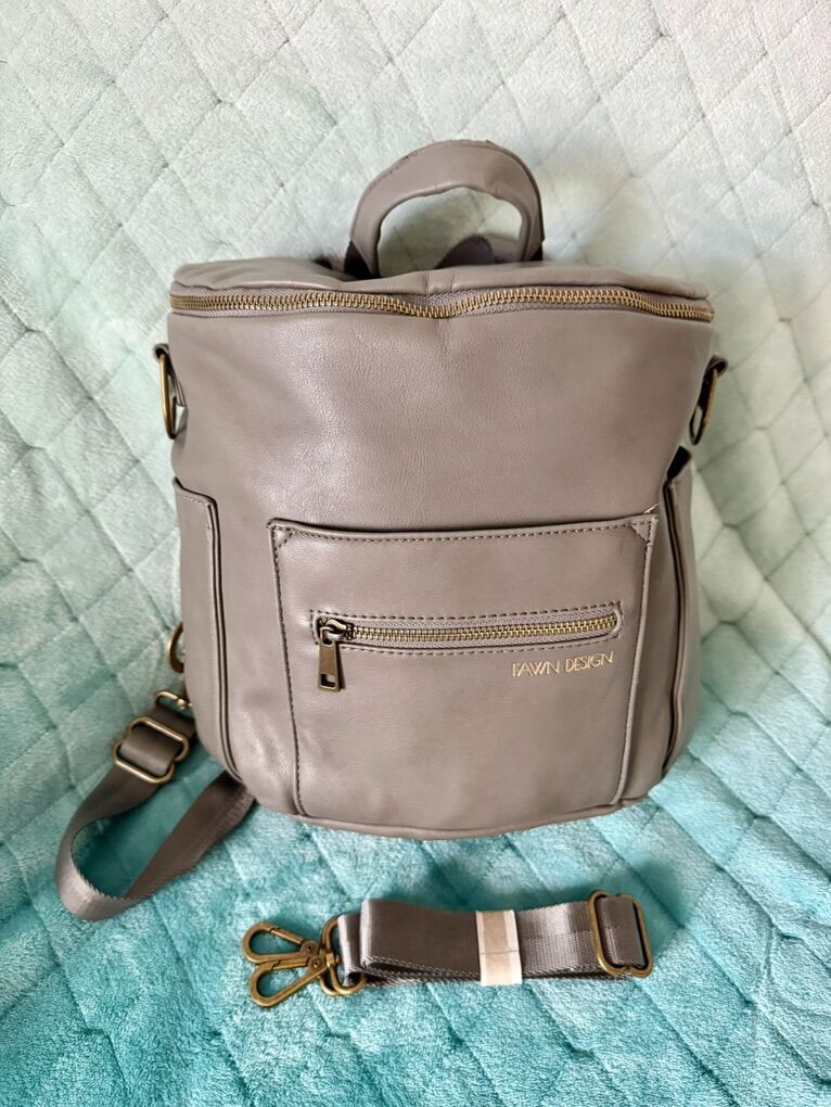 Fawn Design Gray Mini Backpack