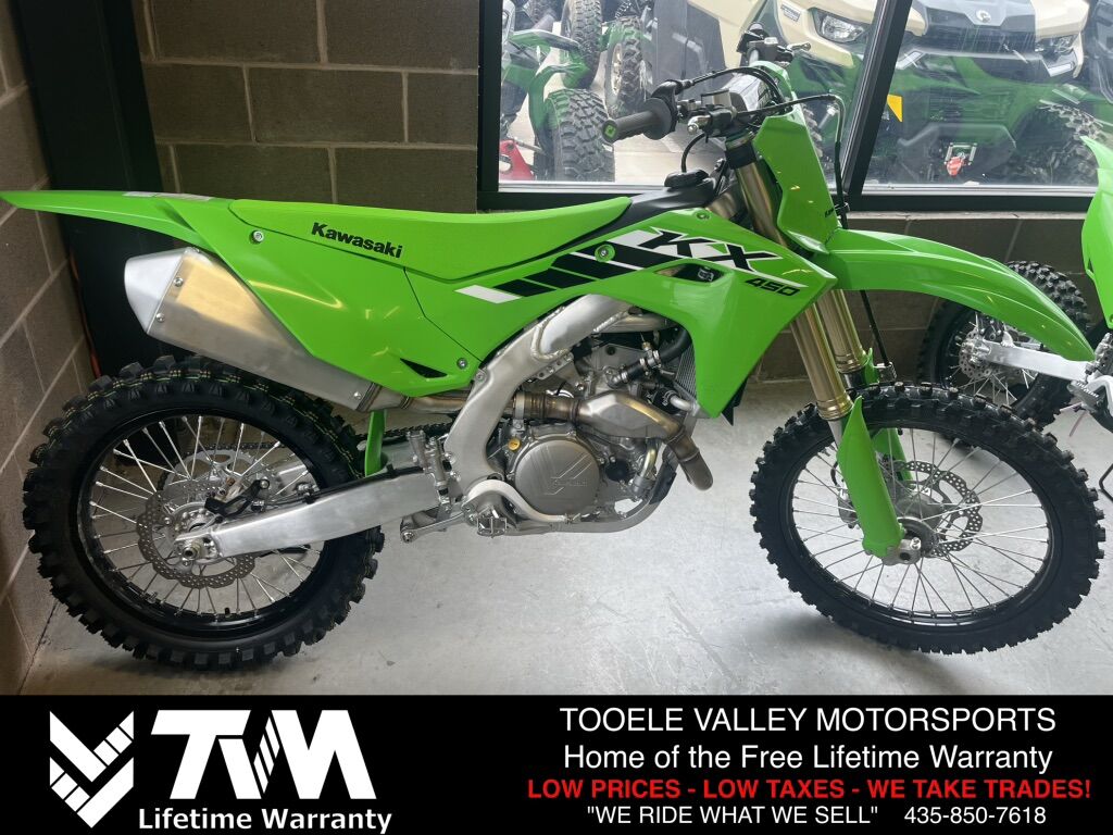 2025 KAWASAKI KX 450 W/ FREE LIFETIME WARRANTY