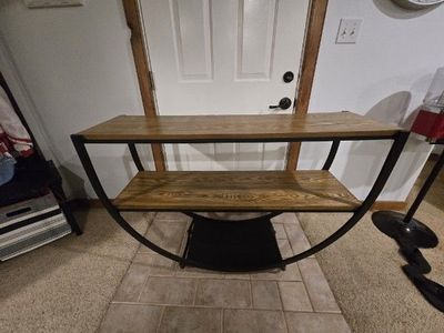 Cool sofa table or entry table or TV stand