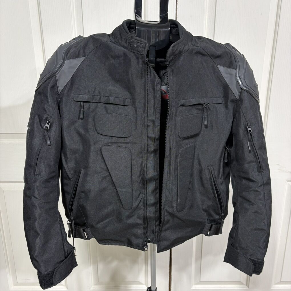 Viking Cycle Padded Mortocycle Jacket Sz S