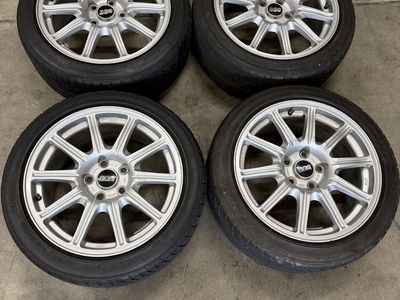 STI BBS wheels and tires 5x114.3