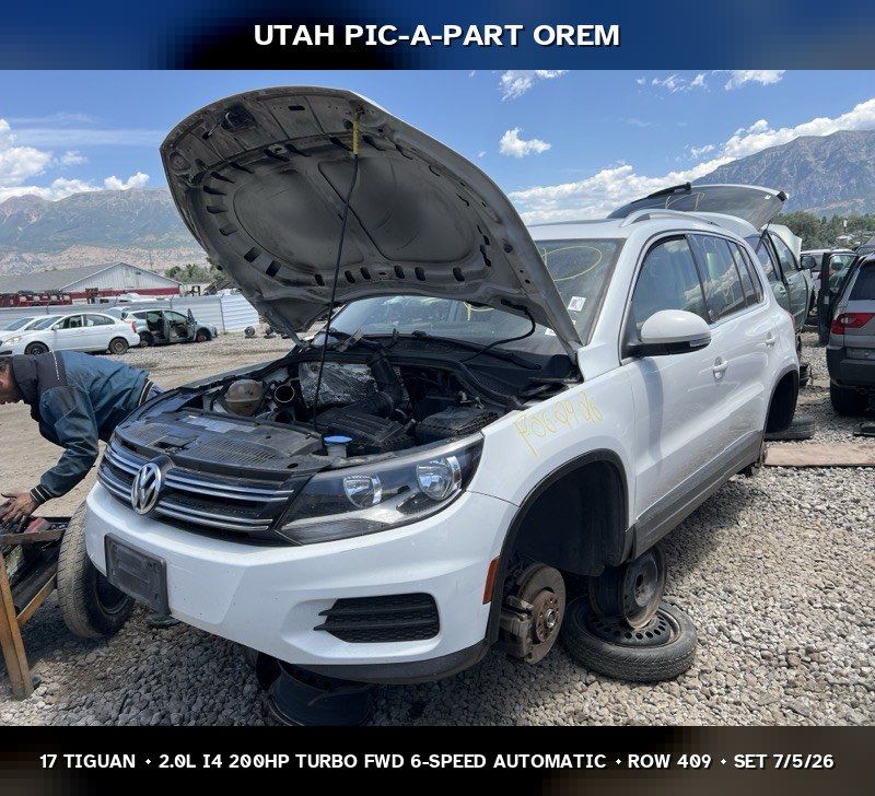 2017 Volkswagen Tiguan Parts - UTPAP Orem