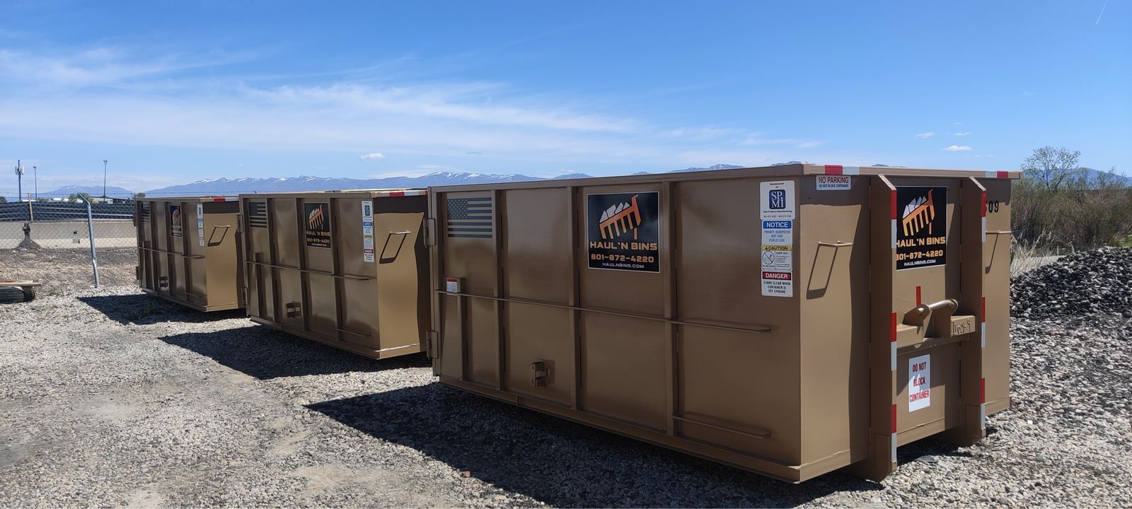Residential Mini Rolloff Dumpster Bin Rental