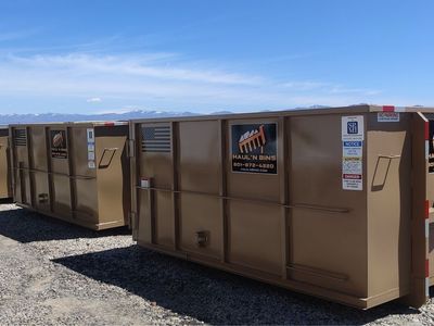 Residential Mini Rolloff Dumpster Bin Rental