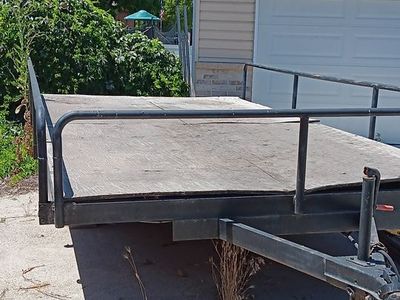 Utility Trailer - Flatbed, double Axle, Heavy Duty Hauling