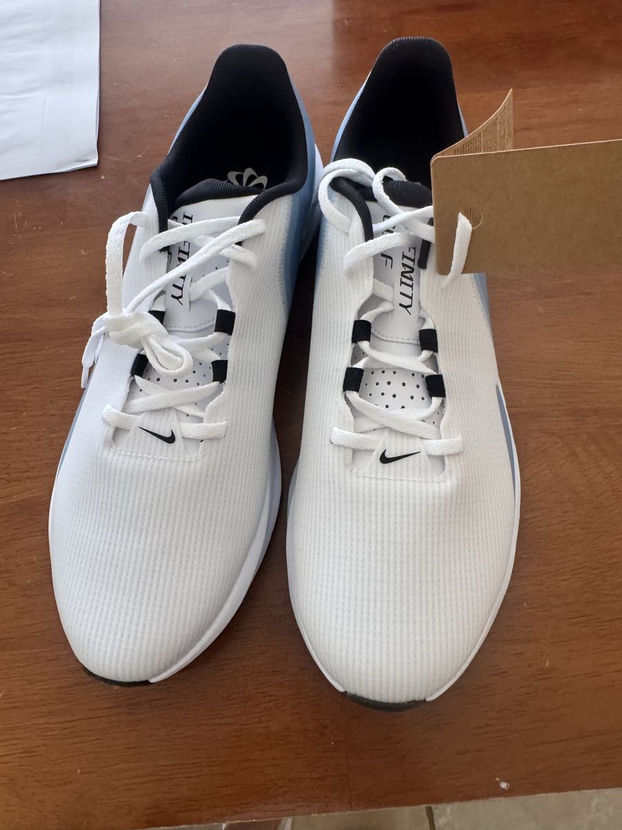 Nike Infinity G NN Men's Golf Shoes - White/Metallic Silver - Size 13