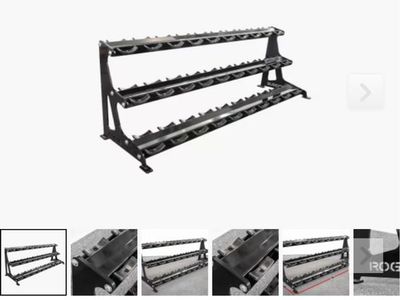 ROGUE 3 Tier Dumbbell Rack