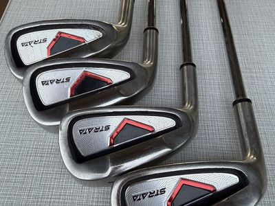Left handed Callaway Strata Golf Iron Set