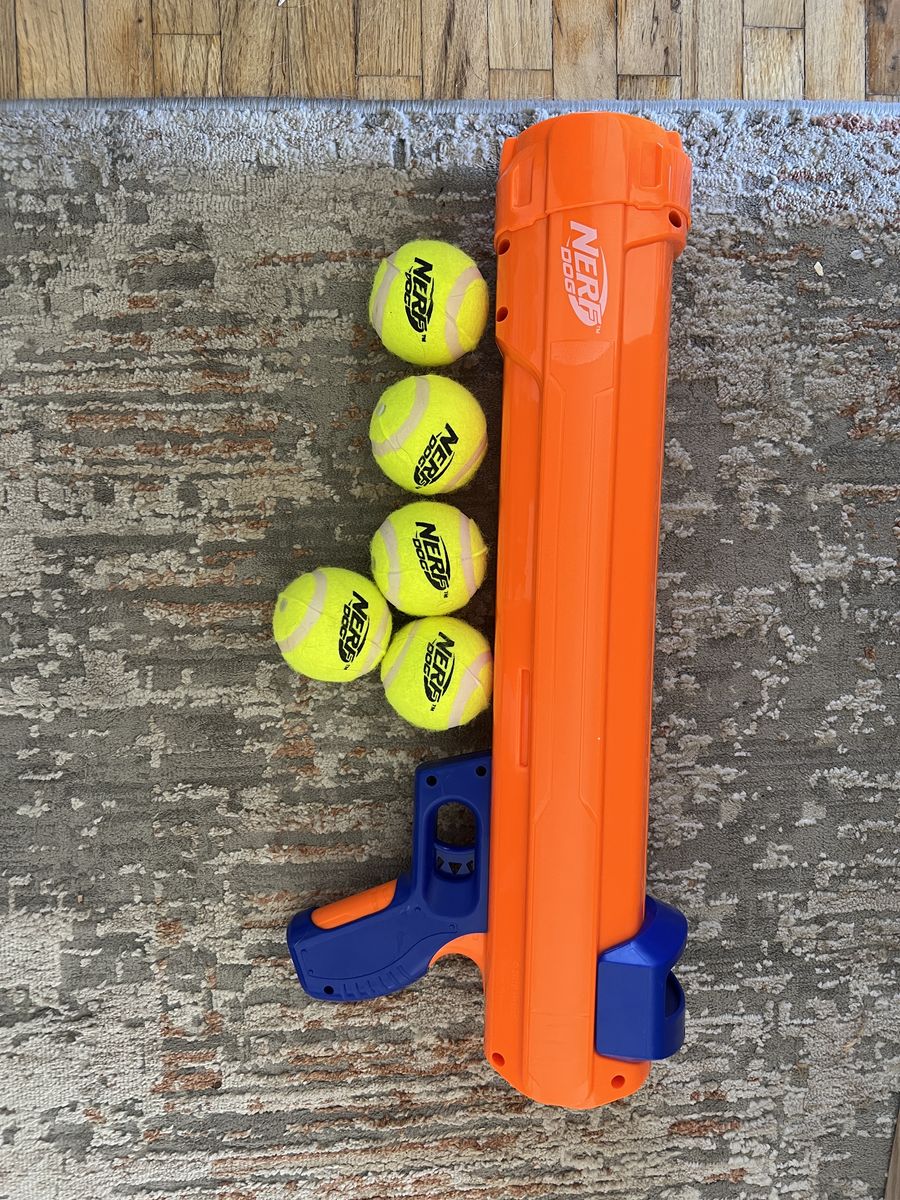 Nerf Tennis Ball Launcher Dog Toy