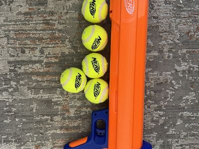 Nerf Tennis Ball Launcher Dog Toy
