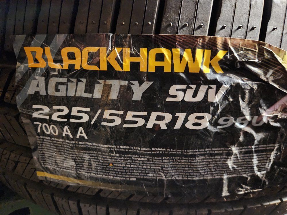 225/55r18 blackhawk agility suv