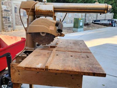 Vintage Craftsman Accra-Arm 10 Inch Radial Saw