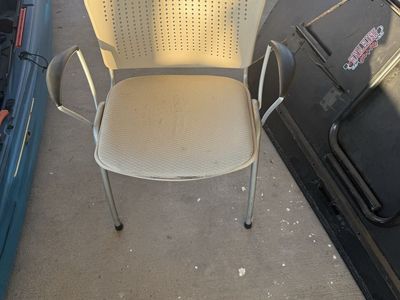 Stackable outdoor or office chair