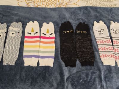 Cat & Jack Leg Warmers Lot
