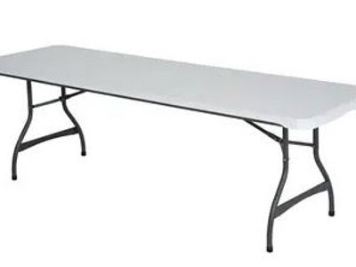 Lifetime 8 foot nesting Table (White)