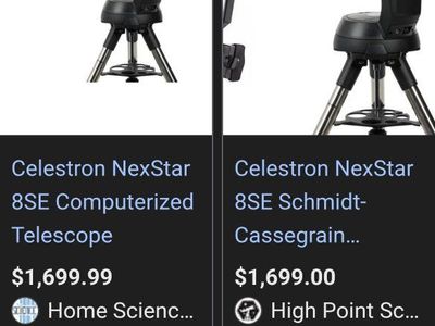 Celestron NexStar 8SE Telescope only
