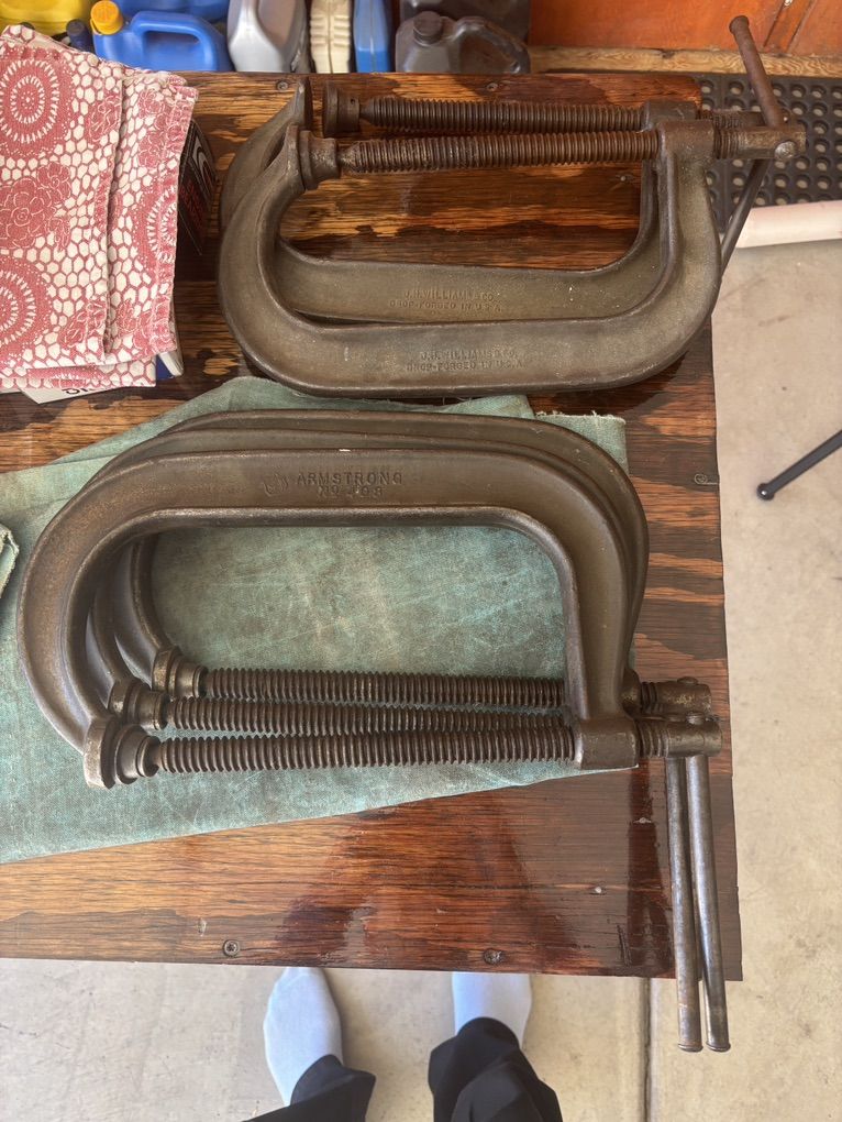 Williams And Armstrong C Clamps