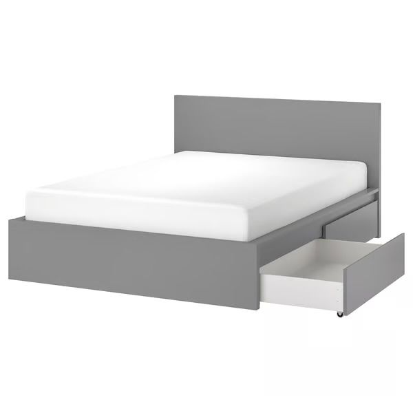 IKEA FULL SIZE BED FRAME GRAY
