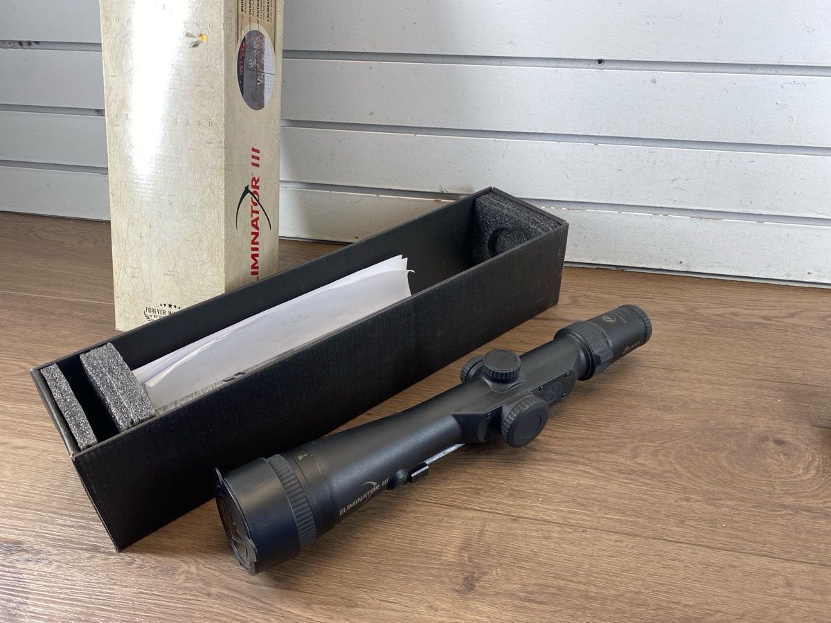 BURRIS ELIMINATOR III SCOPE 4-16X50 LASER RANGEFINDER X96 RETICLE #200116 WCP039499