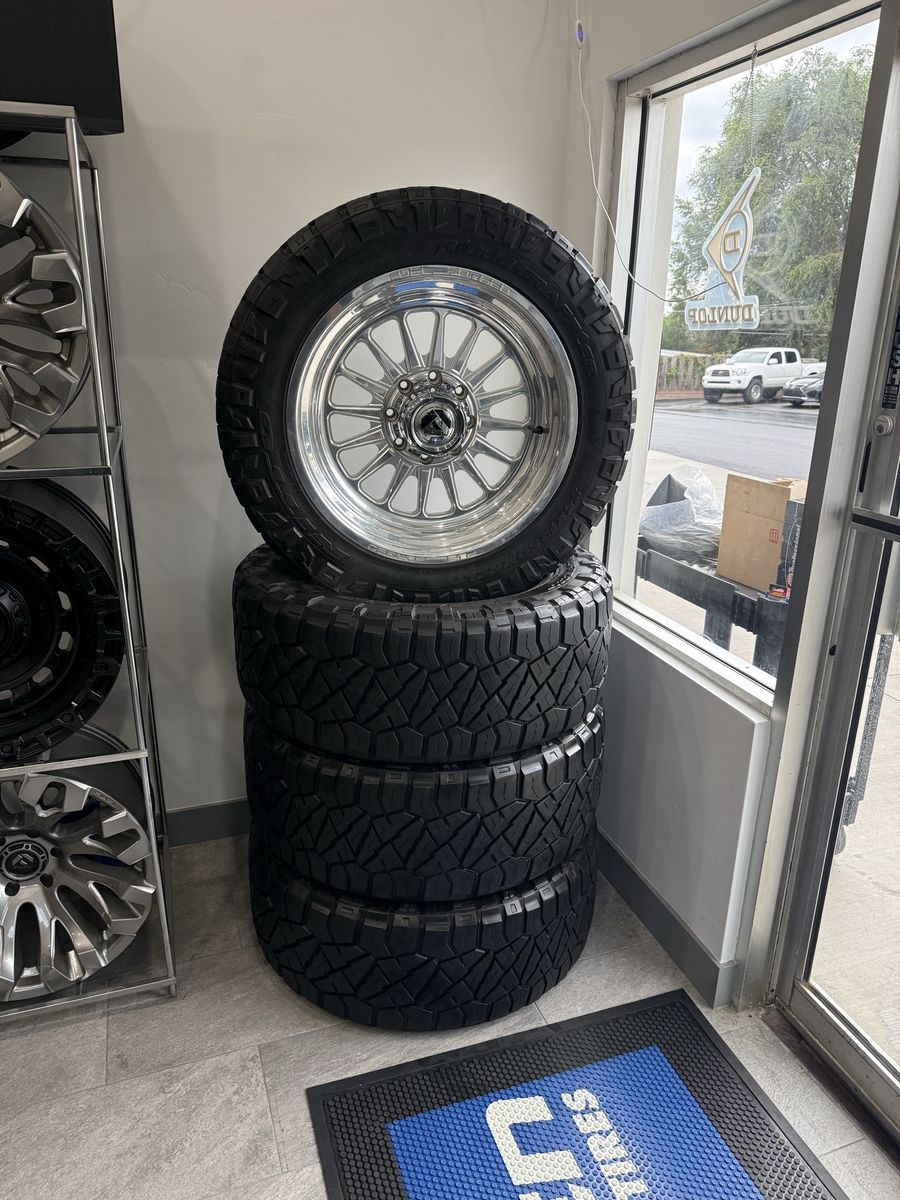Fuel Forged Wheels & Nitto Ridgegrapplers
