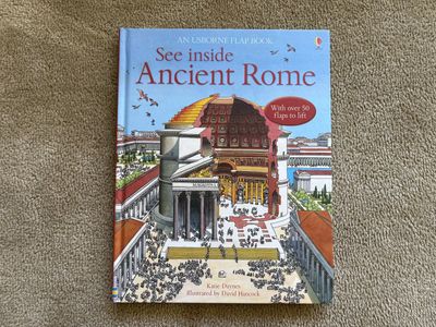 Usborne See inside Ancient Rome Flap Book