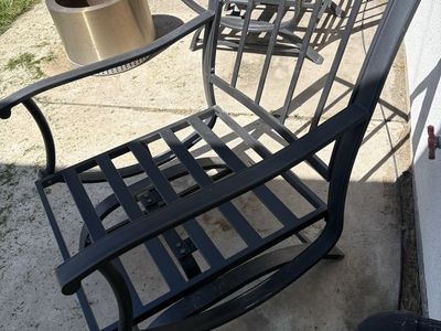 2 outdoor chairs