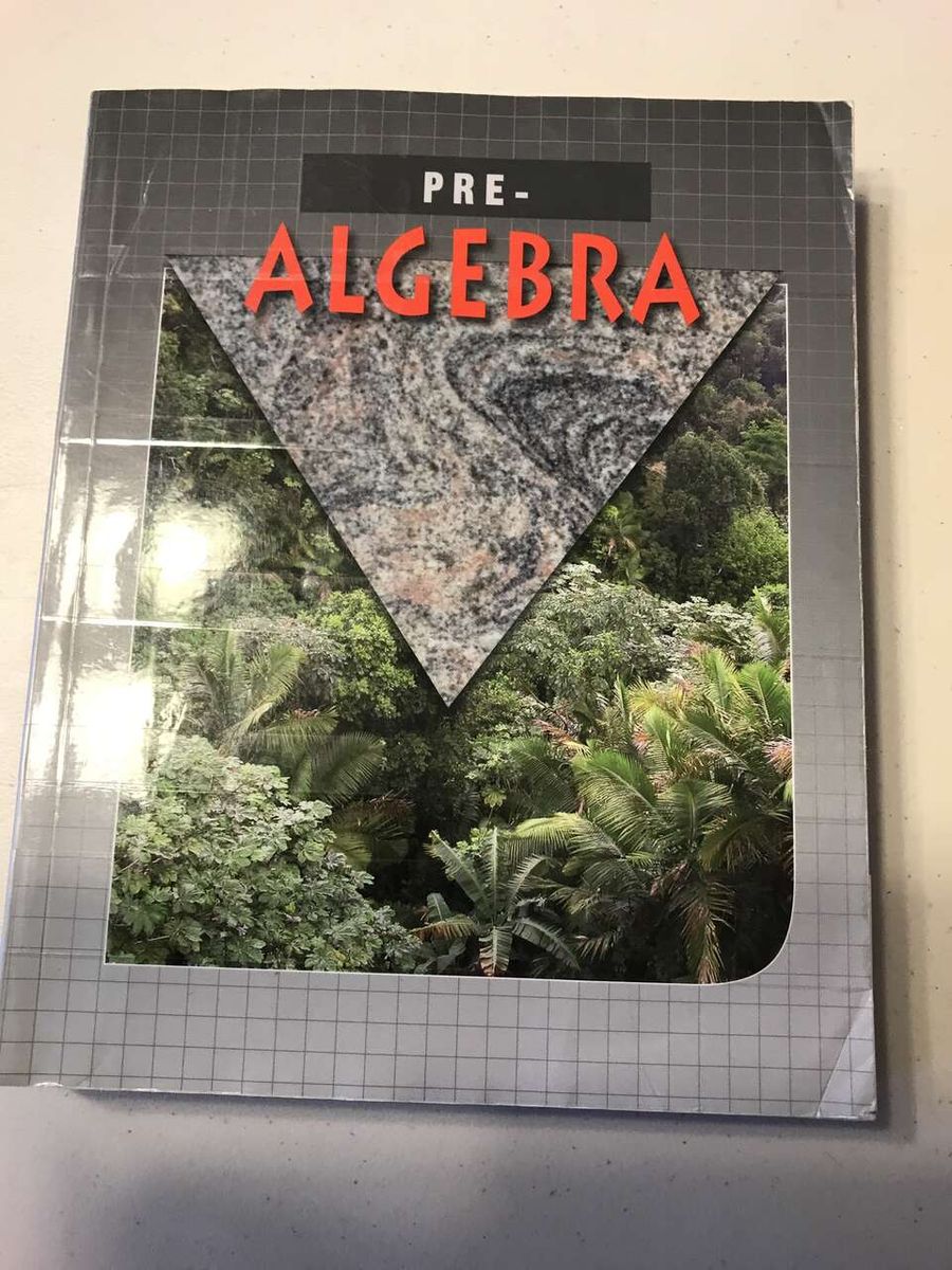 Pre-Algebra Student Book and Book 1 and Book 2 Teachers Edition, Grade 8, Grade 3