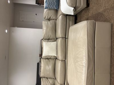 Leather Sectional