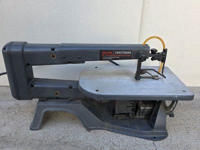 Sears Craftsman 16" Variable Speed Scroll Saw, Cast Iron Base
