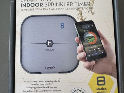 Orbit B-hyve Smart WiFi Indoor Sprinkler Timer 8-Station App Control WeatherSense